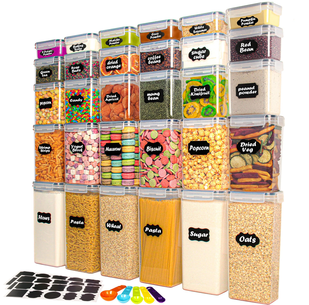 ClearView 30-Piece Airtight Kitchen Container Set